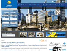 Tablet Screenshot of goodearthhotel.com.au